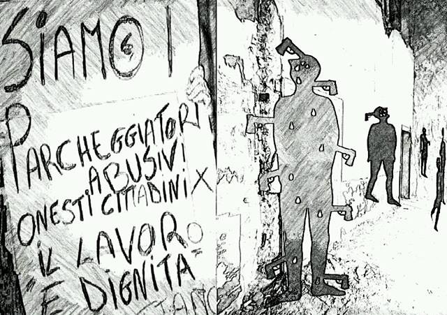 Il "posteggio abusivo" a Palermo
